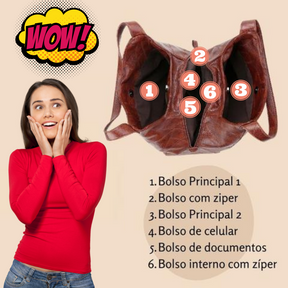 Bolsa Feminina Bella | Queima de Estoque + Frete Grátis 👜