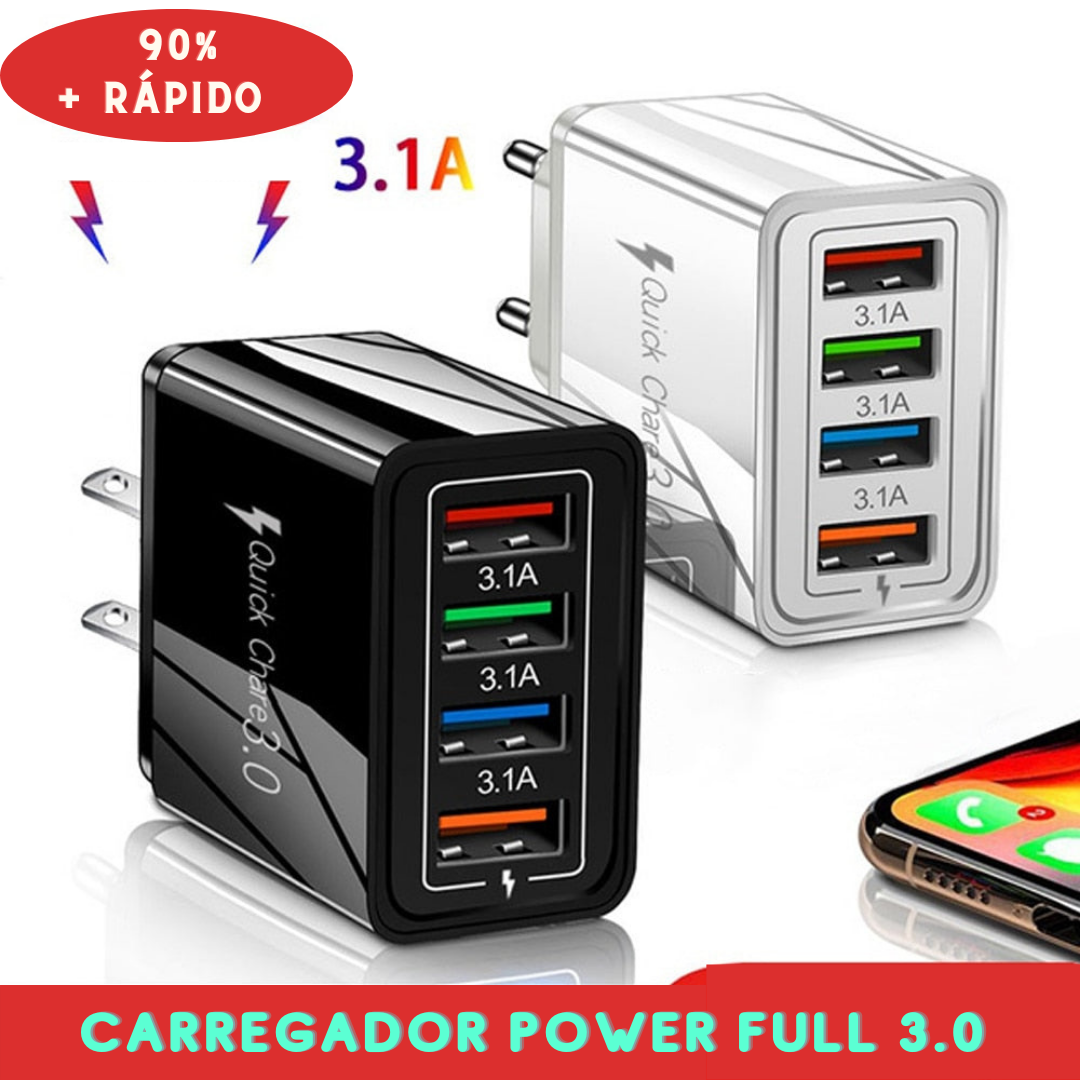 Carregador Universal Power Full 3.0